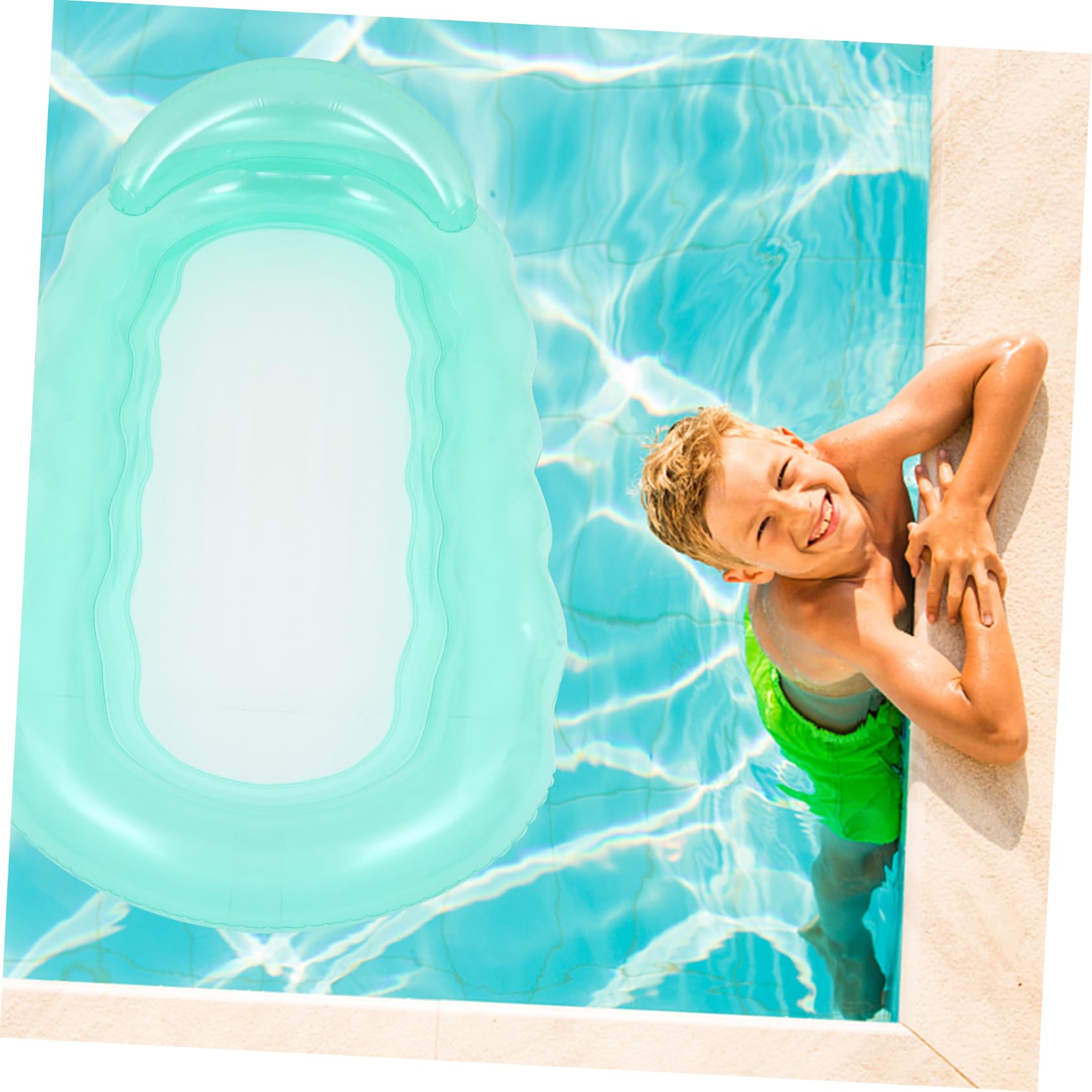 Pool Float Hammock Aufblasbare Wasserhängematte Für Erwachsene Tragbare Schwimmlounge Aus Bequem Und Einfach Zu Verstauen Für Pool Und Strand