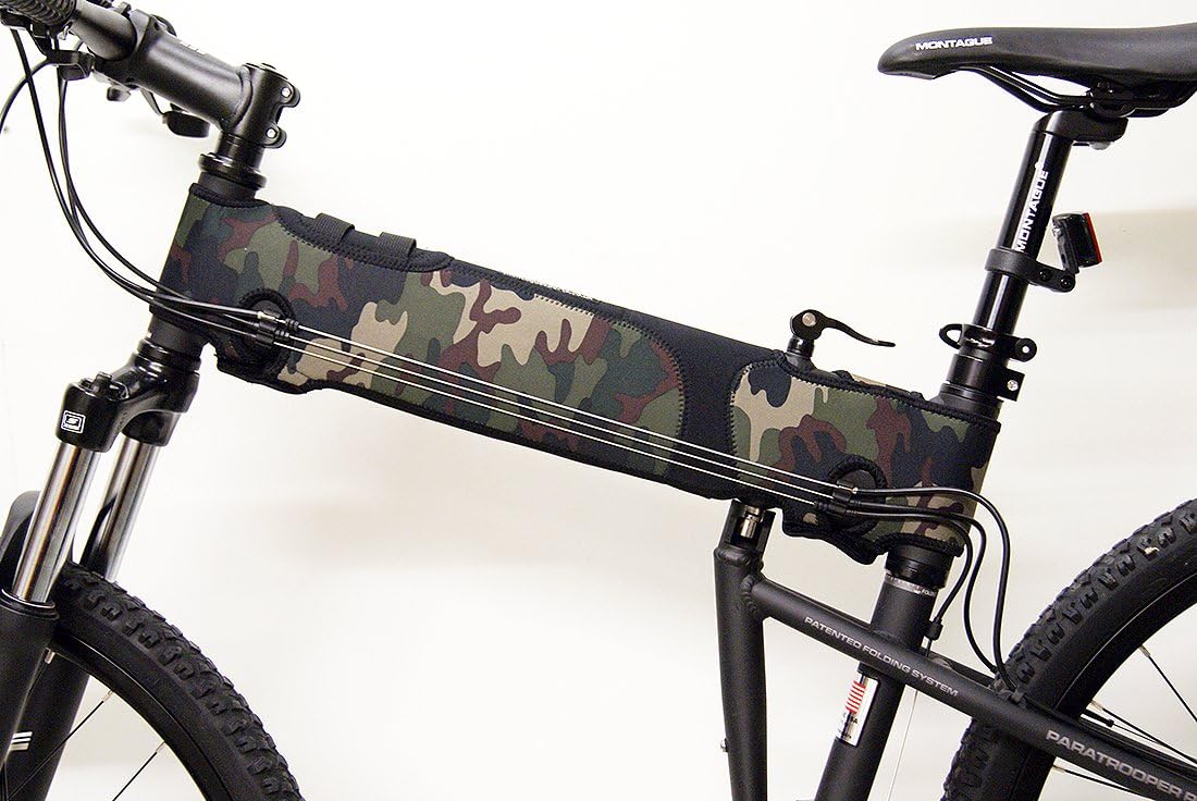 Montague Bikes Protective Neoprene Frame Cover for Montague MTB's: Green Camo