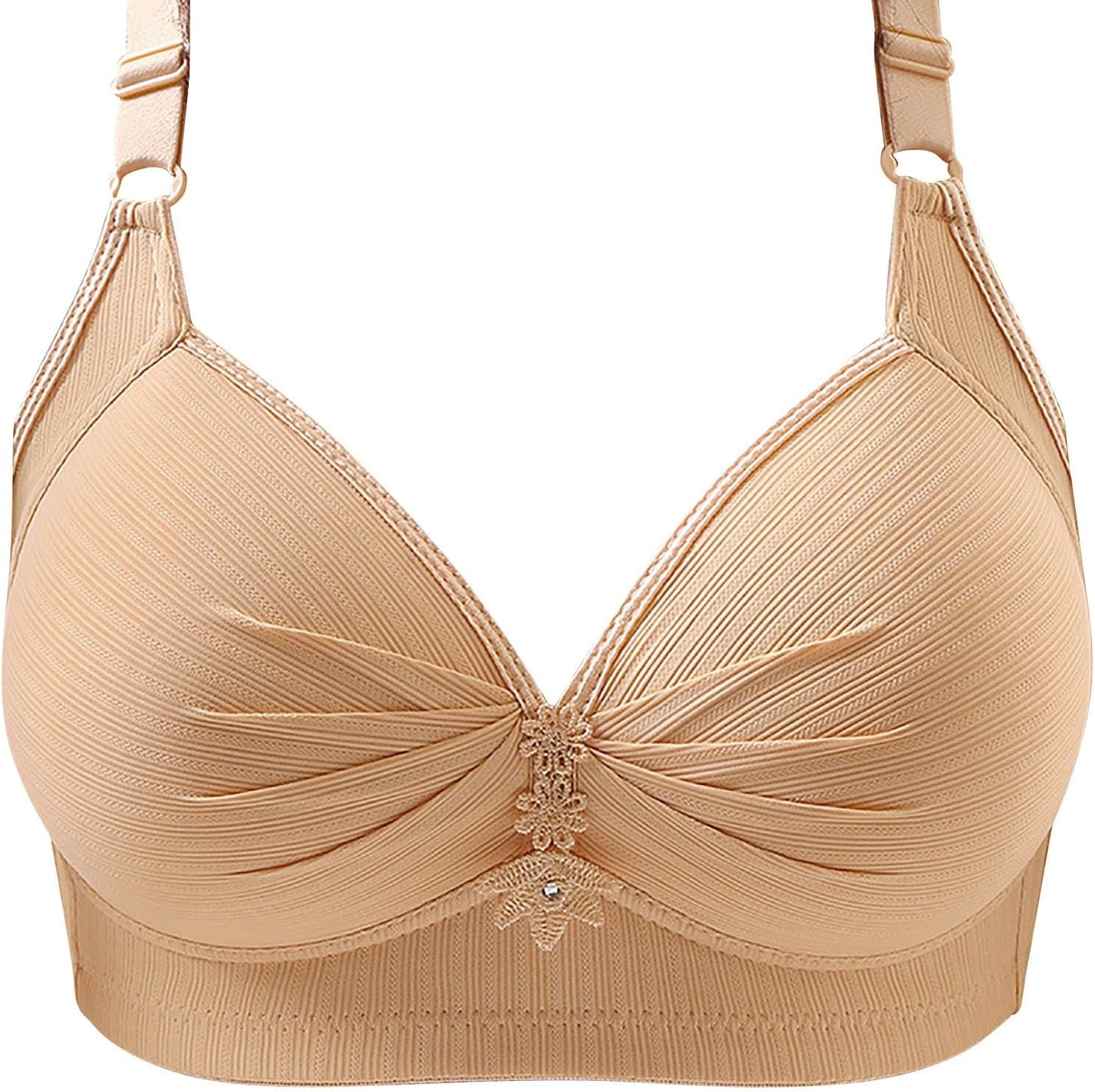 Push up Bras for Women Plus Size Comfortable Front Closure Bras Full