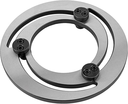 Xuthusman Anillo de mandíbula de 3 mandíbulas 8 "Garra de presión hidráulica ajustable para CNC Torno Chuck Accesorios Acero