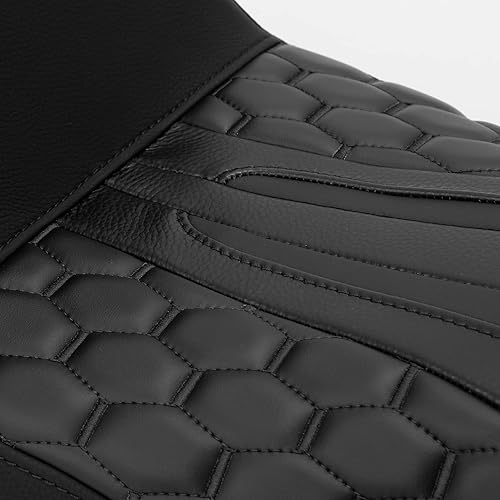 Vista 183 de Asiento de motocicleta para conductor y pasajero, apto para Harley Dyna Wide Glide Low Rider Street Bob Fat Bob FXDF Super Glide Custom FXDC