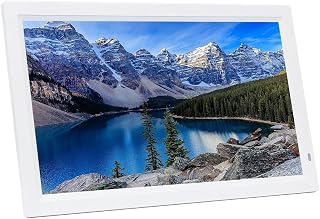 32-Inch Vertical Digital Photo Frame, LED Digital Advertising Screen 1920x1080p IPS HD, Wall-Mounted Screen with Motion Sensor, Pictures/Videos Support & 32GB Memory Card 17in