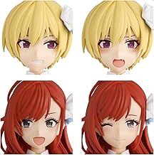 Bandai Spirits 30MS Idolmaster Shiny Colors Option Hairstyle & Face Parts Set (Nishijou Juri/Arisugawa Natsuha) Pre-Colored Plastic Model