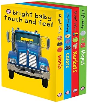 Bright Baby Touch and Feel: Words/Colors/Numbers/Shapes