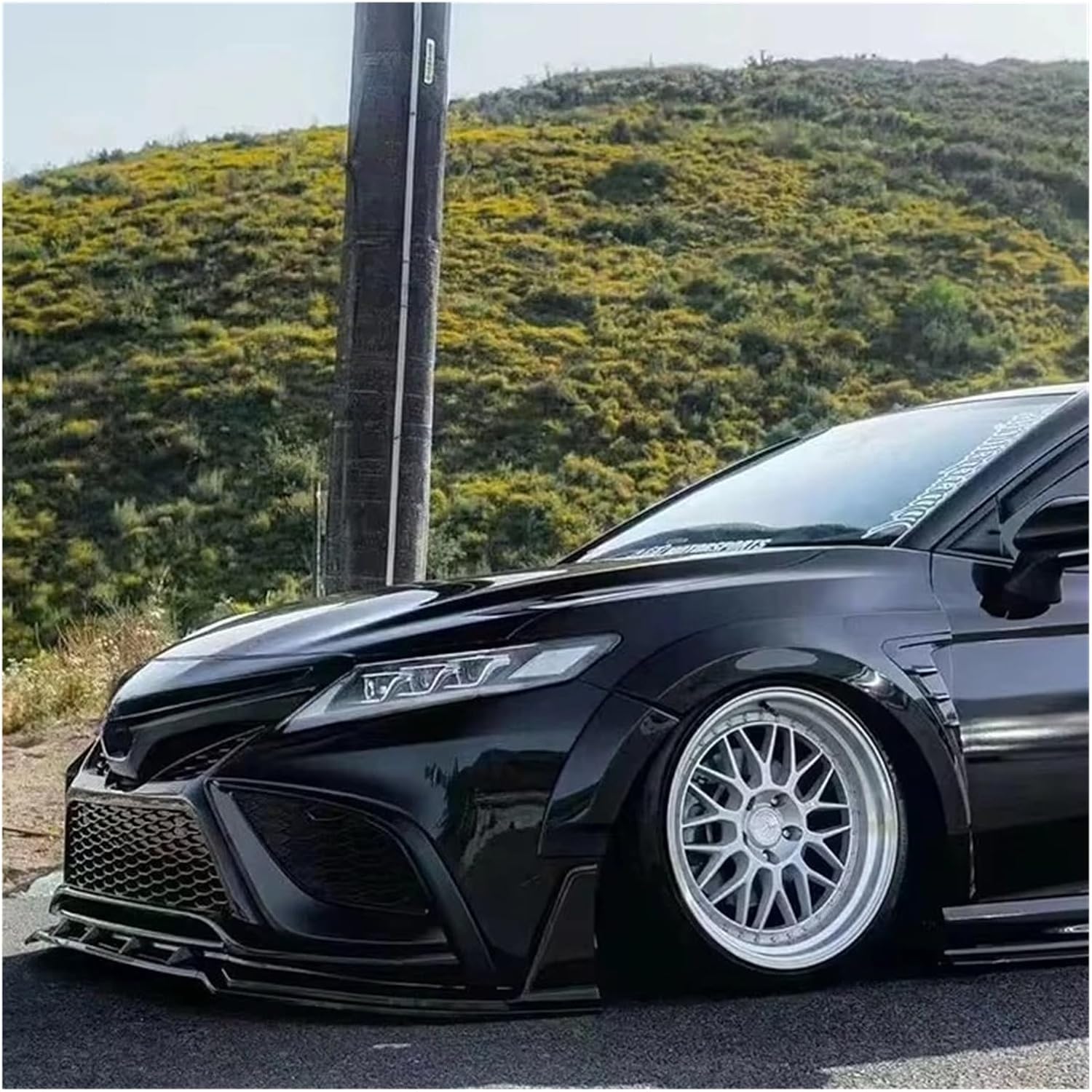 Wheel Eyebrow Arch Lips Fender Flares Compatible With Camry 2018-2024