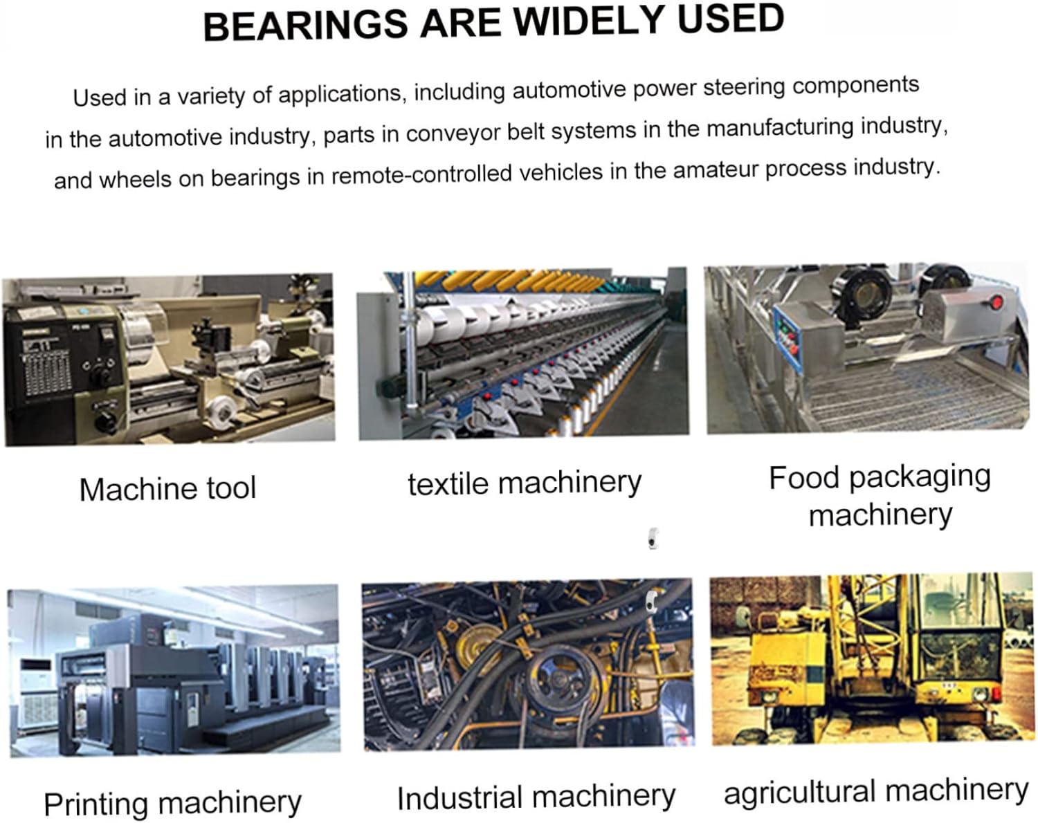 Cabilock 12pcs Linear Shaft Collar Clamp One Piece Aluminum Alloy Fixed Ring Screw Shaft Collar for Industries