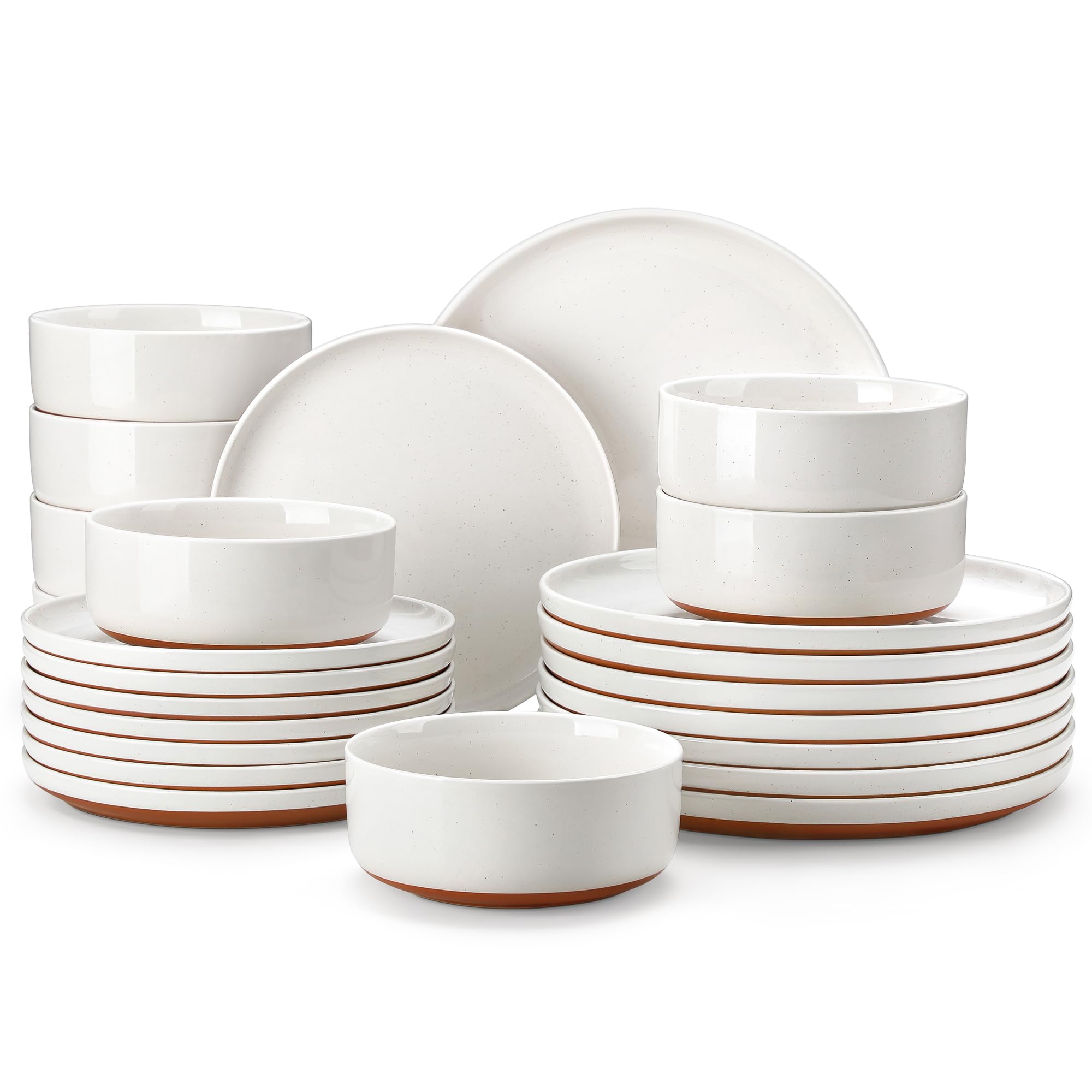 MALACASA TARA 24-Piece Dinnerware Set