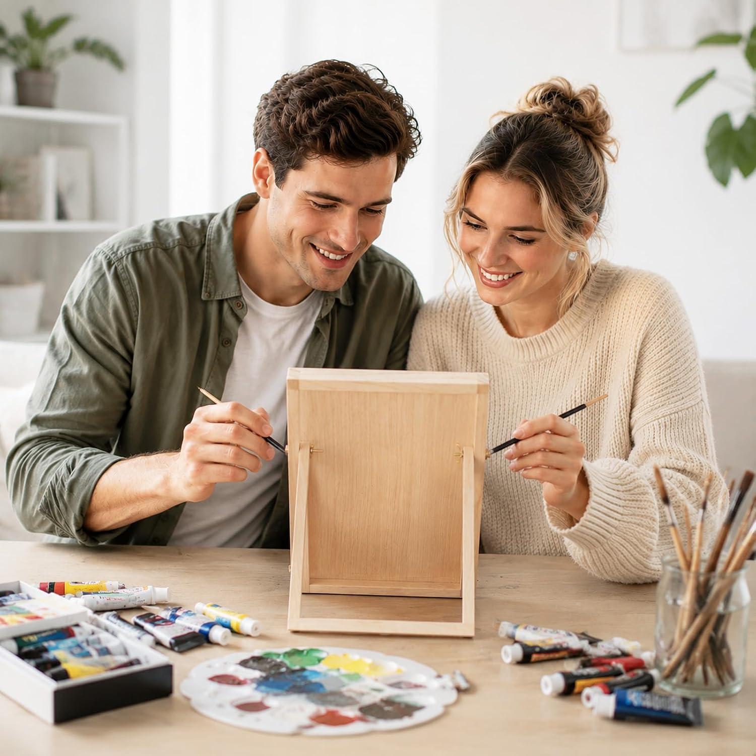 2 PCS Tabletop Easels Easel Stand for Painting Art Easel for Display