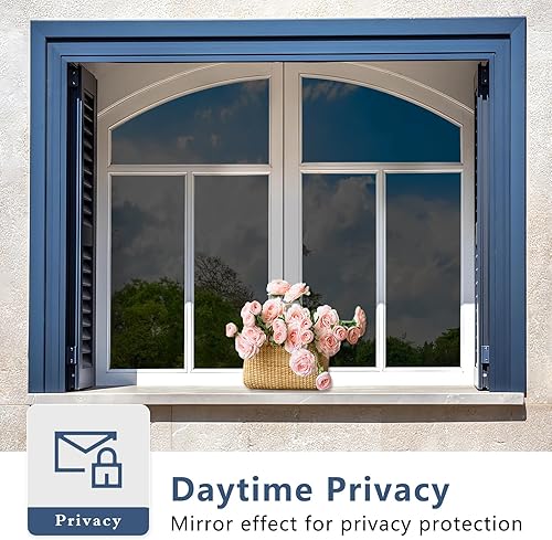 Miniatura 6 de ConCus-T Película unidireccional para ventana bloqueo solar película de privacidad para ventana película solar anti-UV control de calor tinte de