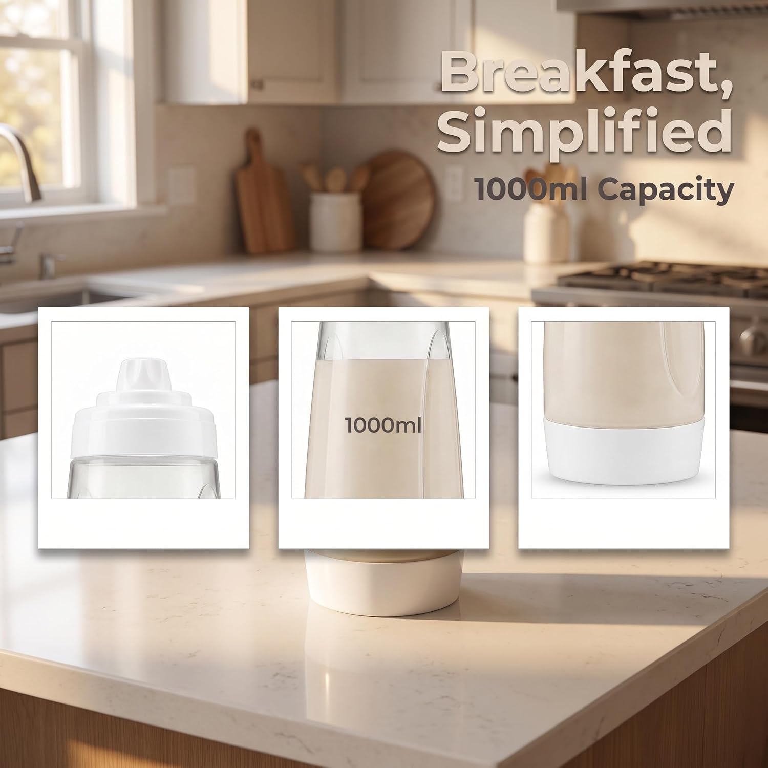 Pancake Batter Dispenser Bottle for Cupcake Baking and Baking