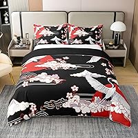 Vista 23 de Juego de ropa de cama de 100 % algodón pastel arcoíris con rayas abstractas onduladas, funda de edredón brillante, turquesa, azul, rosa, morado