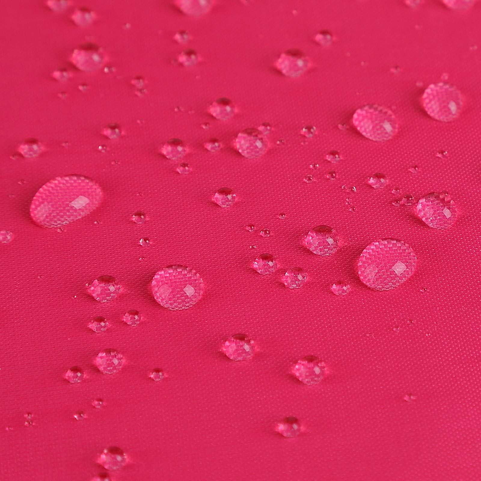 Wehome Cortinas de baño de tela repelente al agua para uso doméstico y hotelero, cortina de ducha o forro, 72 x 72 pulgadas (rojo romántico)
