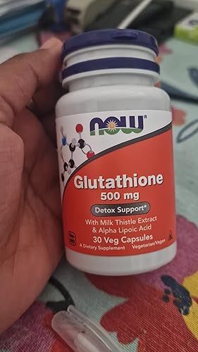 now glutathione amazon Amazon.com: NOW Foods - Glutathione Cellular Antioxidant 500 mg main image 1