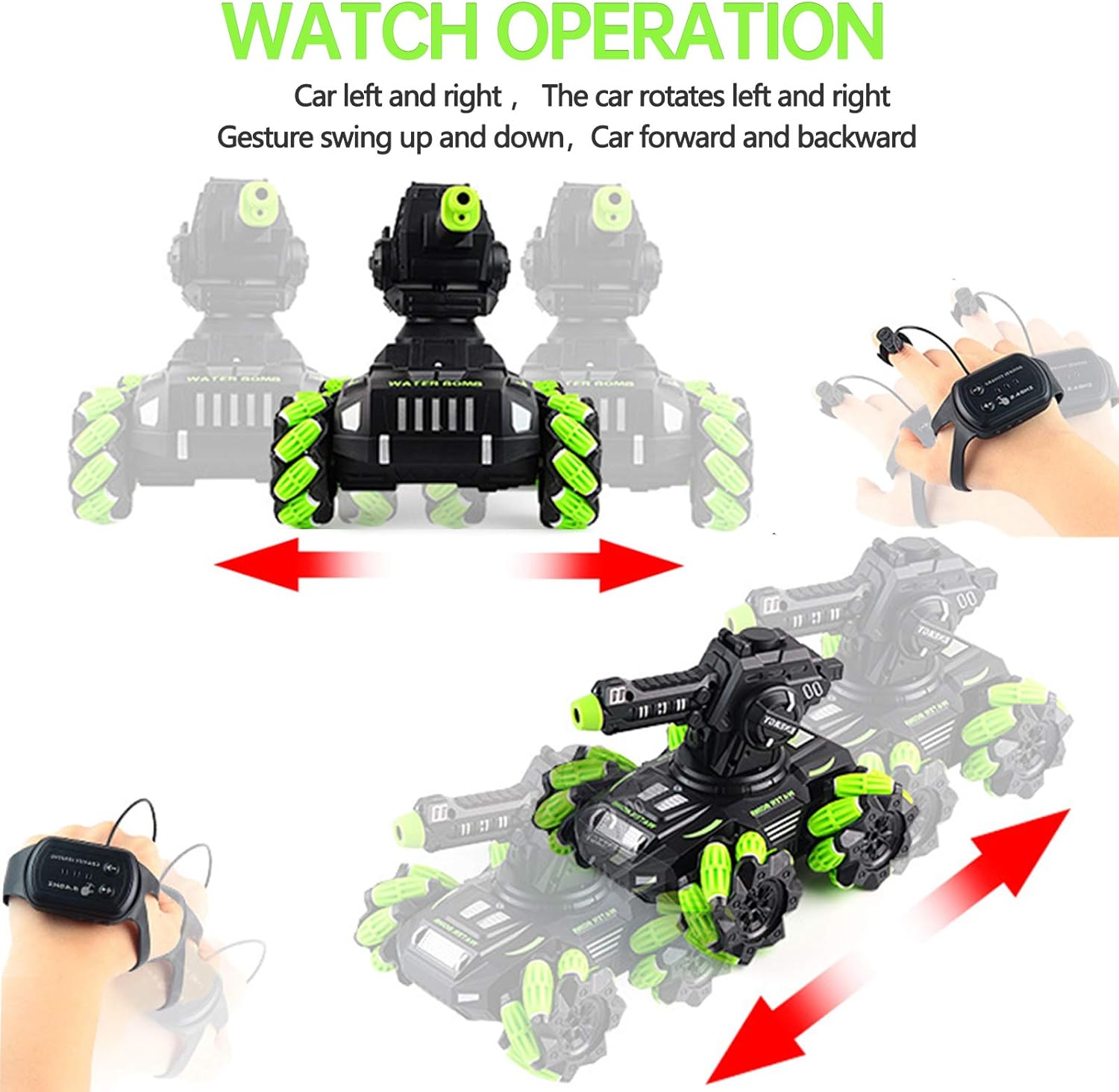 Black Friday - 70% OFF Off Road rc car Water Bomb Remote Control Car Gesture Sensing RC Stunt Car 2.4GHz with 180° Rotating Shooting & 360° Rotating Tank, Perfect Birthday or Any Occasion Gift for Boys & Girls Amazon Crazy 🔥 Deals Off Road rc car Water Bomb Remote Control Car Gesture Sensing RC Stunt Car 2.4GHz with 180° Rotating Shooting & 360° Rotating Tank, Perfect Birthday or Any Occasion Gift for Boys & Girls