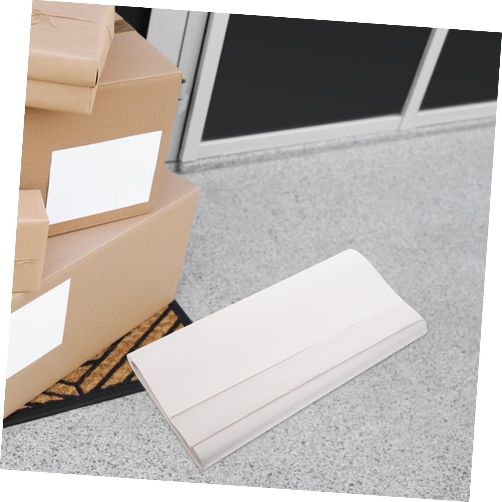 Papier D’emballage pour Expédition 100 Feuilles Papier Blanc