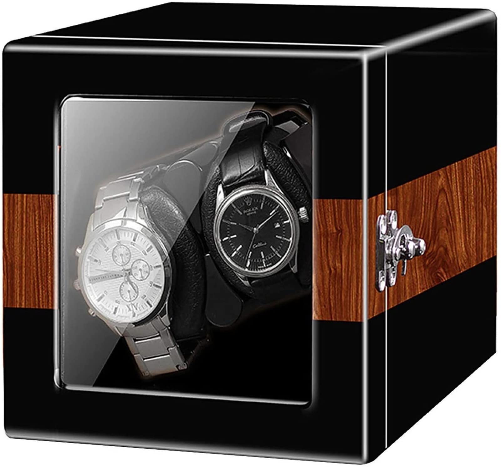 Remontoir de montre automatique haut de gamme Watch Turner Box à LED et moteurs silencieux