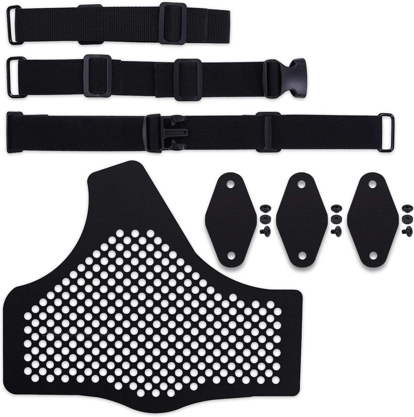 Chest Carry Rig for Holsters – Adjustable Ambidextrous Chest Harness with Elastic and Webbing Straps - Multiple Backer Materials – USA Made - Over 280 Mounting Positions