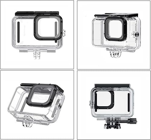 Miniatura 2 de Funda impermeable para Gopro Hero 11 10 9 accesorios, SRUIM Submarino Buceo 50 M164 pies Carcasa protectora para cámara de acción Go Pro Hero11 con