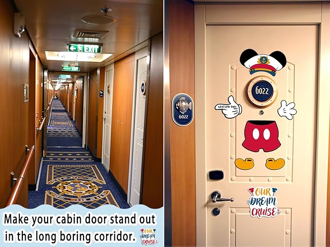 10 Imanes Decorativos para Puerta de Cabina de Crucero miniatura 4