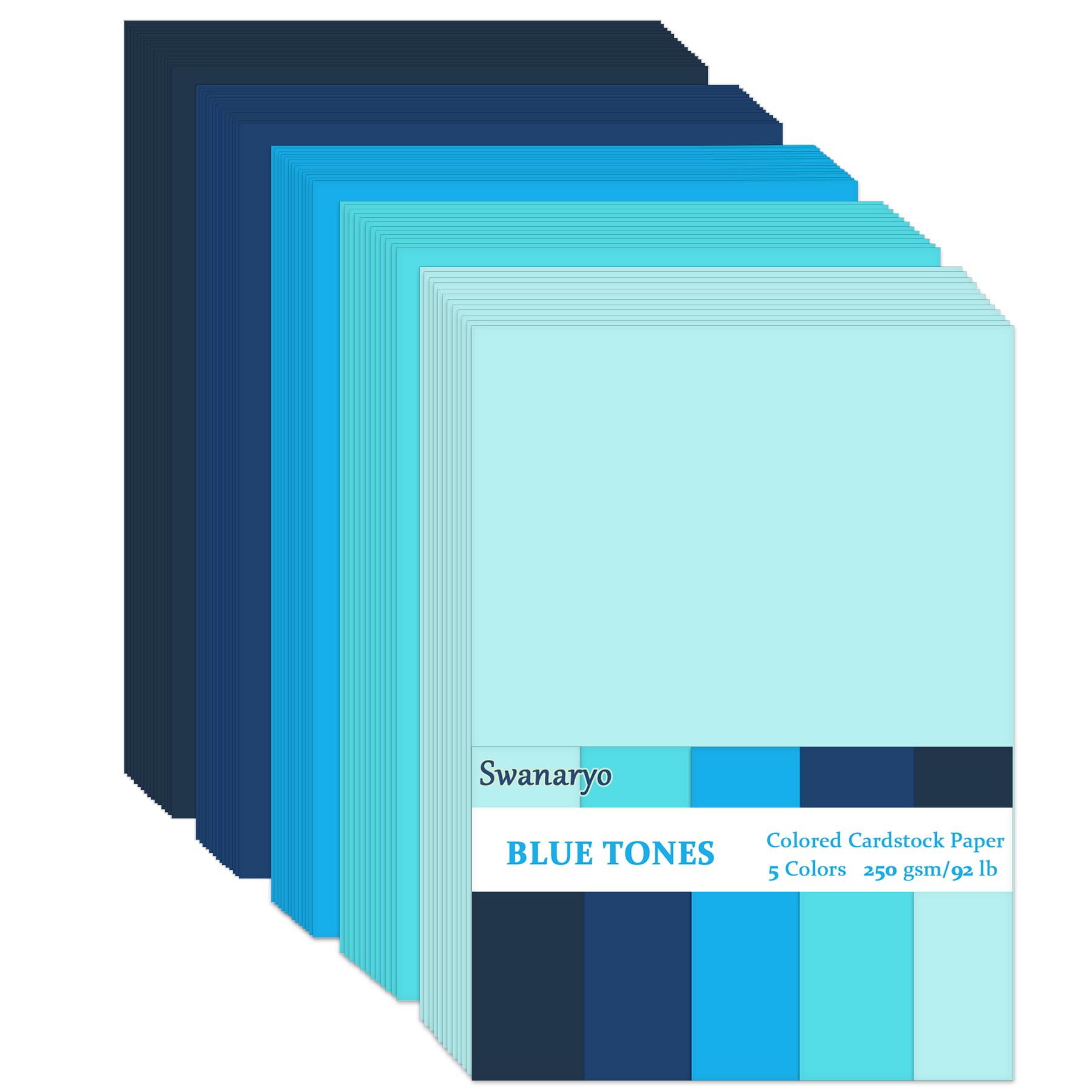 Dohe - Cartoncino 50 fogli A3 - Blu Oceano