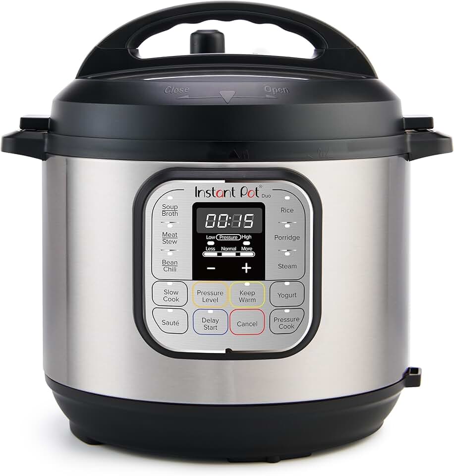 Amazon: Instant Pot Duo 7-in-1 Electric Pressure Cooker, Sterilizer, Slow Cooker, Rice Cooker, Steamer, Saute, Yogurt Maker, and Warmer, 6 Quart, 14 One-Touch Programs