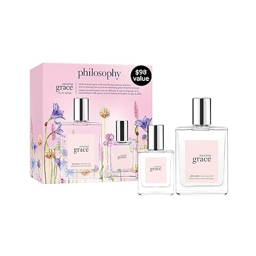 Miniatura 14 de philosophy Amazing Grace perfume- Clean & Floral Women's Perfume - con notas de bergamota, muguet y almizcle - fragancia duradera