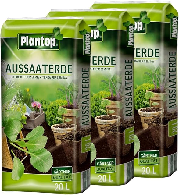 PLANTOP PLANTOP Aussaaterde Liter Anzuchterde Pikiererde — Anzucht