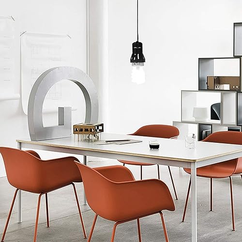 Miniatura 8 de REPTI ZOO Lámpara de reptil de 8.5 pulgadas 200 W, base E26 2 en 1 con enchufe de cerámica extraíble con interruptor de palanca de encendido