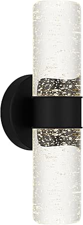 Quoizel Kaia Integrated LED Matte Black Outdoor Wall Lantern