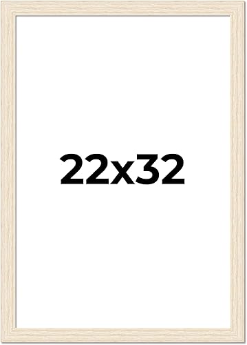 Vista 29 de Marco de fotos blanco de madera real de 19 x 19 pulgadas de ancho de 1.5 pulgadas Profundidad interior de 0.5 pulgadas Marco de fotos envejecido