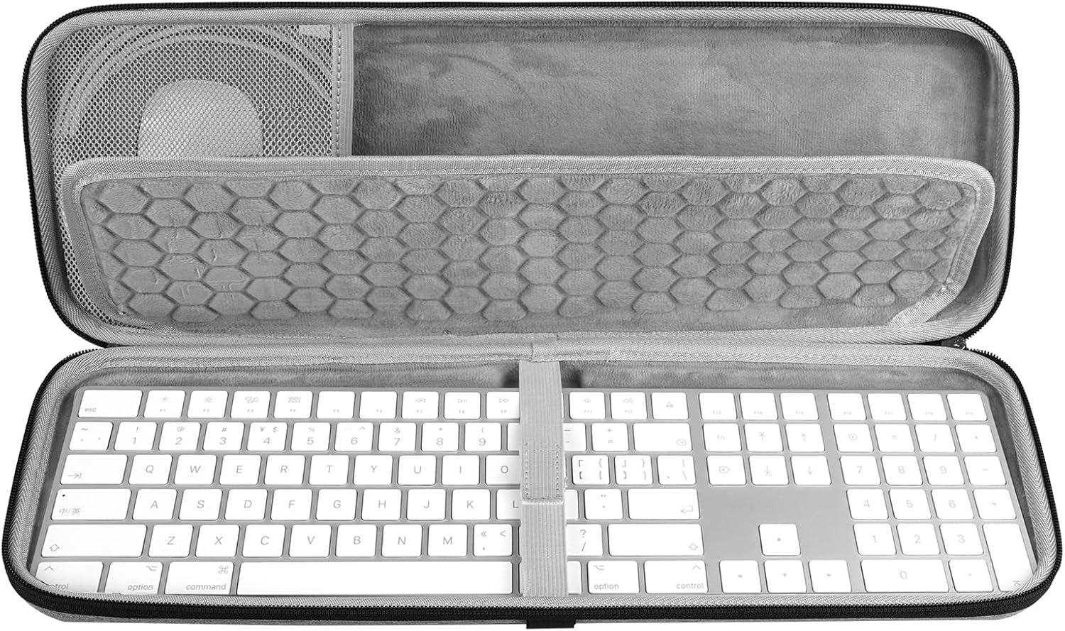 Geekria Keyboard Carrying Case, Hard Shell Protective Travel Bag