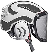 Pfanner Protos Integral Arborist Helmet - Safest Lightweight Climbing Helmet with Side Impact Protection, White & Grey