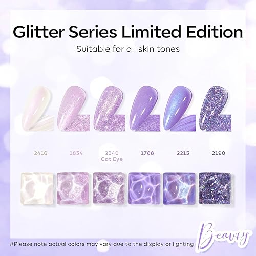 Vista 112 de Modelones - Set de esmaltes de uñas de gel, otoño, invierno, 6 colores, tono nude, esmalte de gel marrón, beige, caqui, juego de esmalte de uñas Un