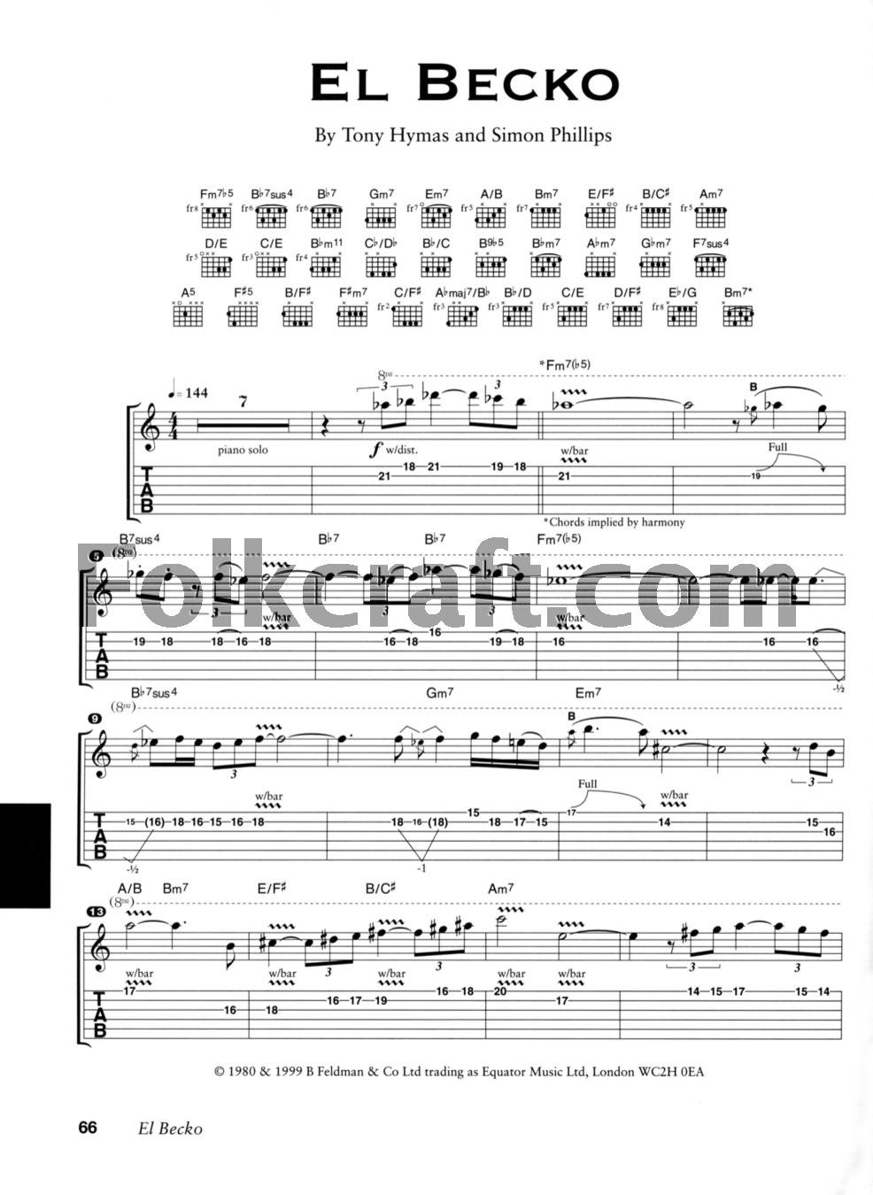 In Session with Jeff Beck: Play Along with Six Classic Jeff Beck Tracks, Book & CD image 4