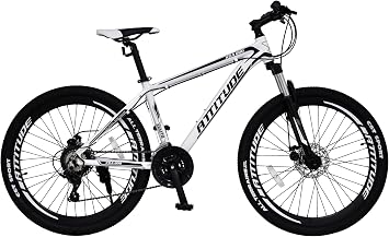 ANIMATO ATTITUDE XCA200 Mountain Bike, Aluminum Frame, Shimano 21-Speed Shifter A-27