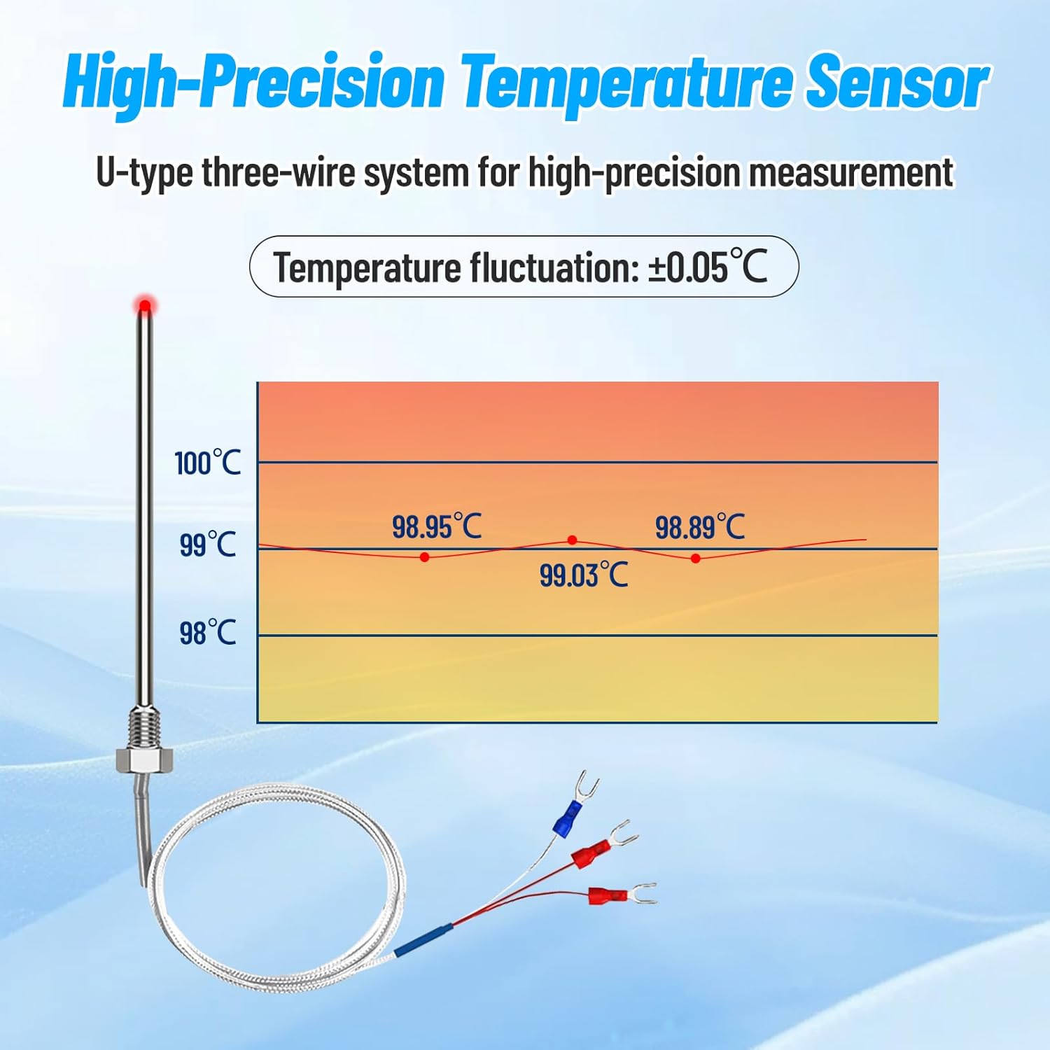 -30℃ ~100℃ Low Temperature Thermostatic Bath, 6L Laboratory Chiller Circulator, ±0.05°C Accuracy for Research & Testing (110V, White)