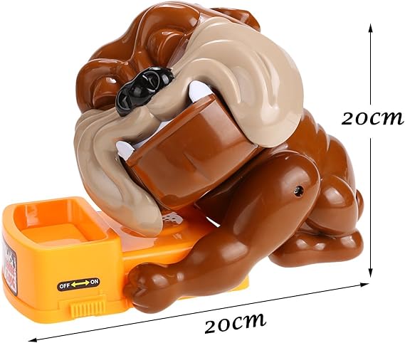 Children's Interactive Game Electric Dog Sound Board Game Dog Bone Caution Toy