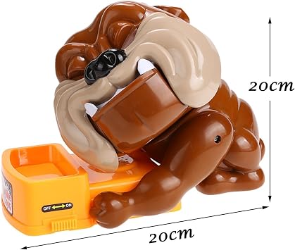 Children's Interactive Game Electric Dog Sound Board Game Dog Bone Caution Toy