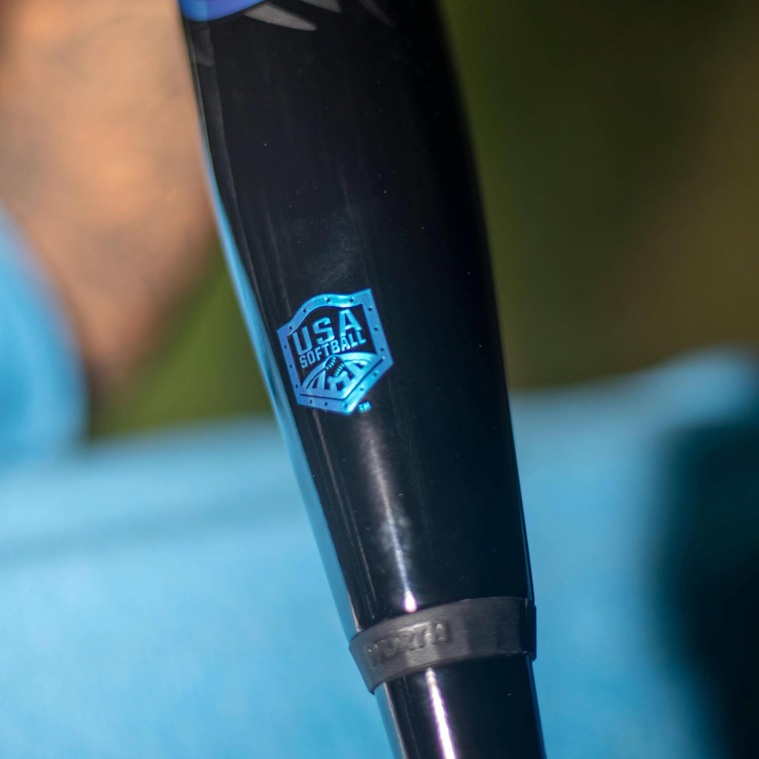 Worth Josh Riley Bedlam Black USA Slowpitch Softball Bat | 2 Pc Composite