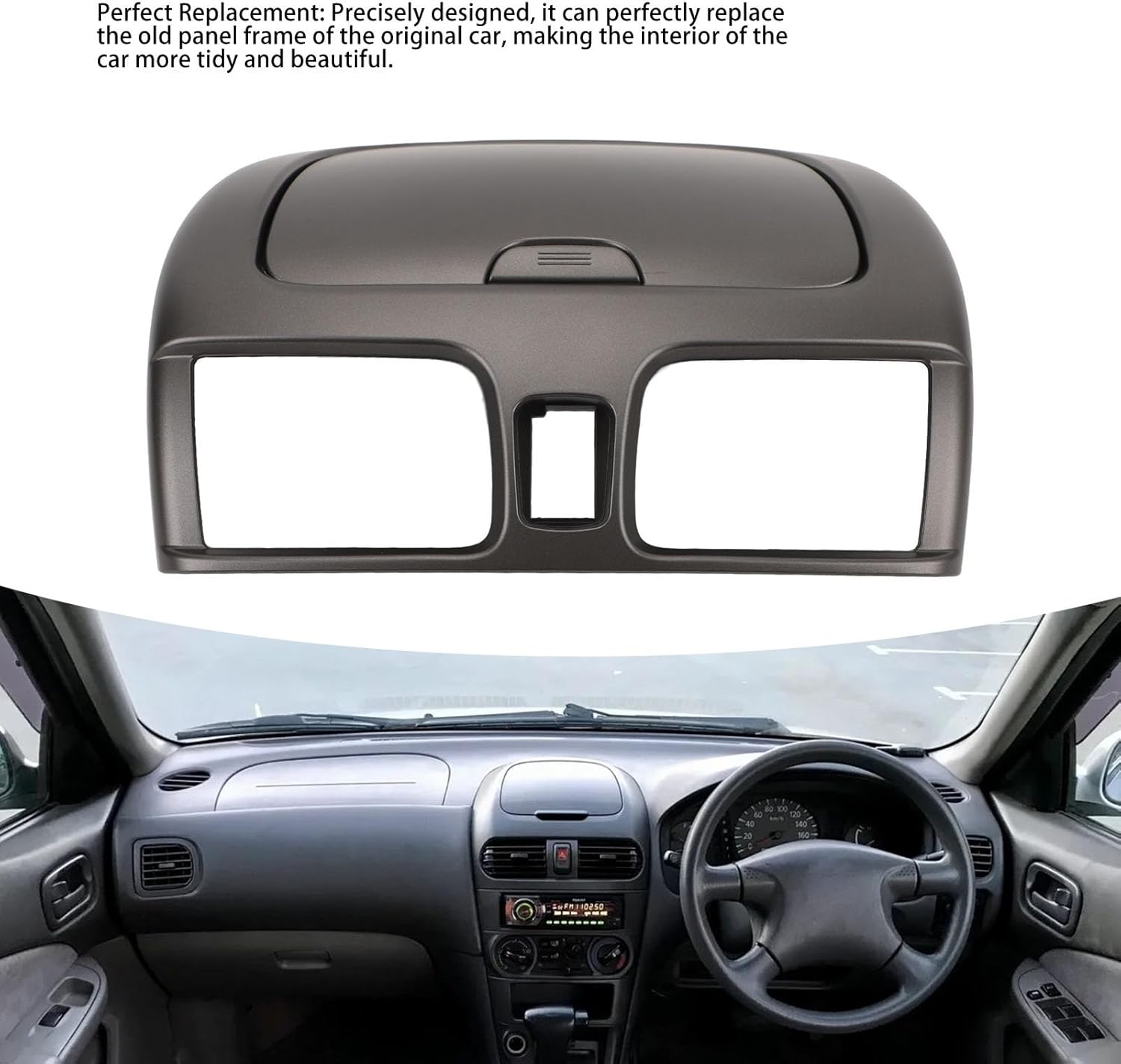 Car Center Dashboard A/C Vent Outlet Panel Compatible with 2002-2006 Replaces 682605M002