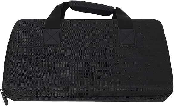 Durable DJ Controller Carrying Case with Cushion Sponge for Generic DDJ FLX4 400 SB2 SB3 RB Safely Protect 2 Channel Controller, Convenient Carrying Handle, 50x30x8cm