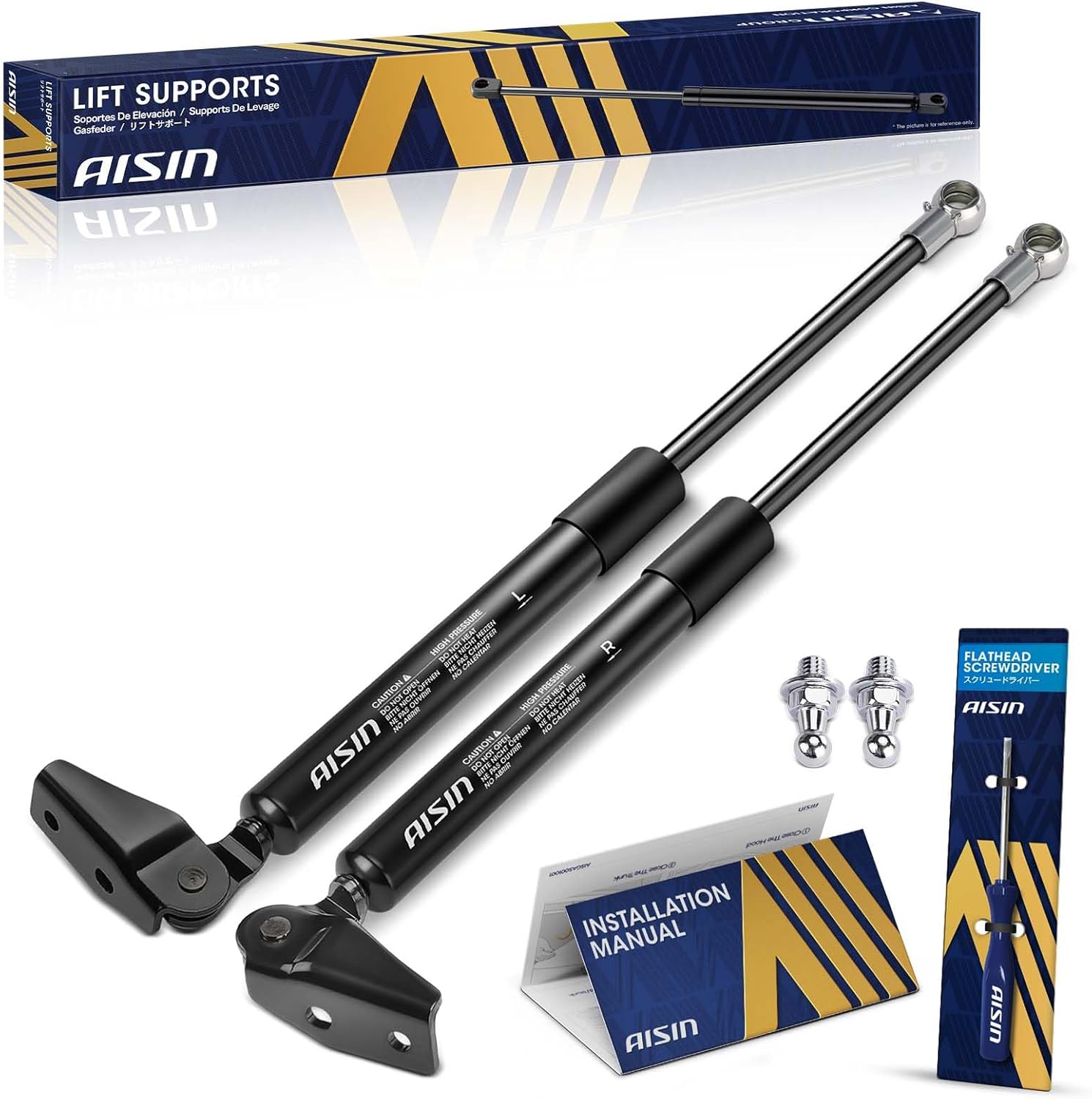 AISIN AFTERMARKET GASZ-01232 Rear Hatch Lift Supports Shock Struts - Compatible with Mazda Protege5 2002-2003 - Set of 2