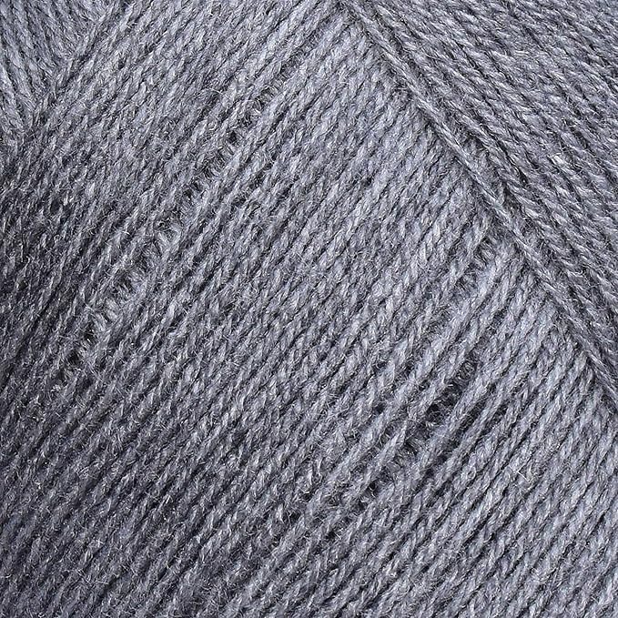 Image of M.G ENTERPRISE Bigboss Silver 600 GMS Wool Ball Hand Knitting Wool /Art Craft Soft Fingering Crochet Hook Yarn, Needle Knitting Yarn Thread Dyed-EL Art-ACF