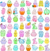 Vista 39 de 120 piezas de mini patos de resina para el día de San Valentín, letras rojas, rosas y blancas, diminutos patos de resina a granel, pequeñas figuras