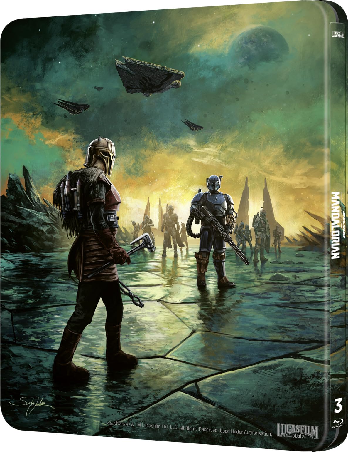 The Mandalorian: The Complete Third Season (SteelBook / Collector's Edition) [4K UHD + Blu-ray] [Region Free]