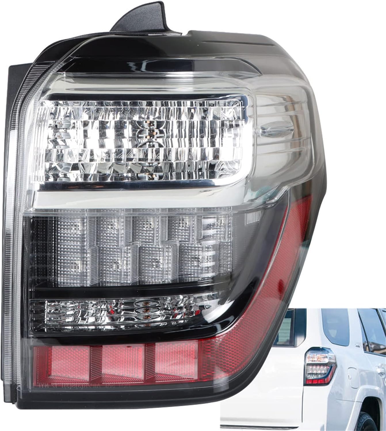 GXYWADY Right Passenger Side Rear Taillight Brake Light Lamp Replacement for 2014-2020 4Runner 8155135402 TO2819156
