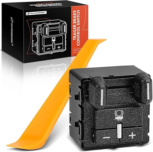Interruptor de control de freno de remolque A-Premium 84108373 - Compatible con 2014-2021 Chevy Colorado, Silverado, Tahoe, Suburban y GMC Sierra,