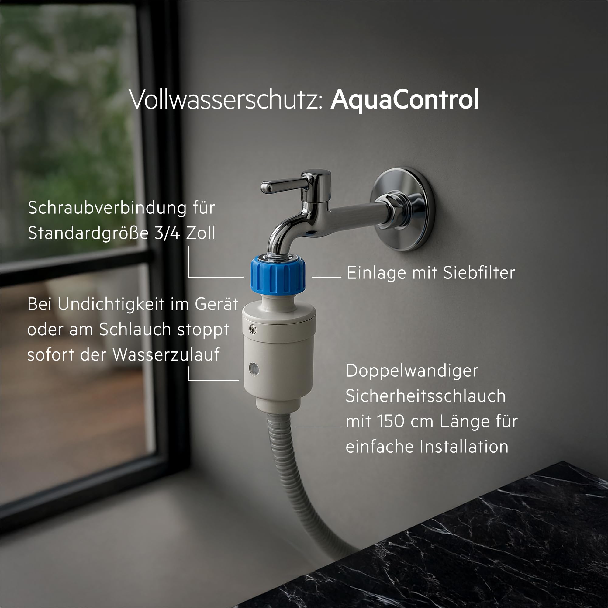 AEG Waschmaschine 9 kg Serie 6000 KI WashAssist 1400 U/min LR6AMZ49FL