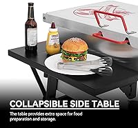 Vista 5 de Creole Feast CFB3001 Caldera de cangrejos al aire libre de 70 QT con paleta agitadora y ruedas, caldera de mariscos resistente con soporte