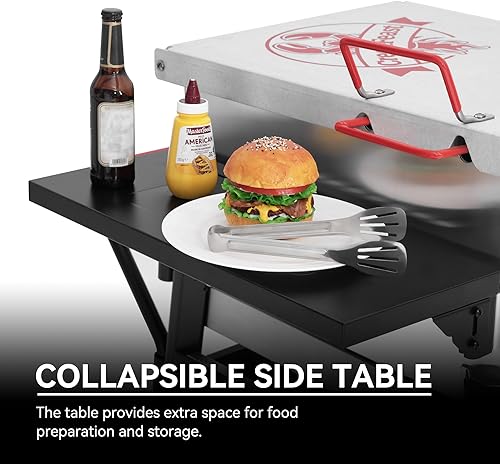 Miniatura 5 de Creole Feast CFB3001 - Caldera de cangrejo para exteriores de 70 cuartos de galón con paleta agitadora y ruedas, caldera de mariscos de alta